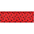 thumbnail image 4 of Cantonnières à Pois Rouges Coccinelle pour Fenêtres, Cantonnières de Rideau Occultant pour Tringle de Fenêtre de Cuisine, Salle de Bain, Salon, 54 Pouces L x 18 Pouces H, 4 of 6
