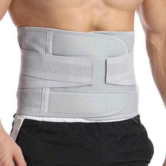 Waist Trainer Belt for Men and Women - Fitness Workout Trimmer with Back Support