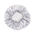 thumbnail image 2 of Womens Hair Bonnet Satin Bonnet Sleeping Cap Hair Protection Sleeping Bonnet for Gray, 2 of 9
