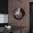 thumbnail image 1 of 11.8inch Large Art Round Muslim Wall Clock, Battery Powered Mute for Ramadan Eid, 1 of 8