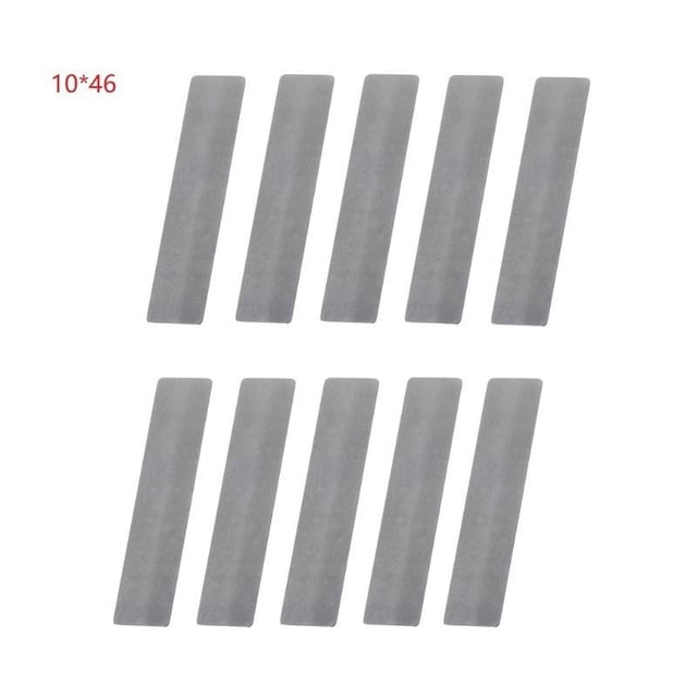 10Pcs Valve Plate for Compressor Piston Compressor for Valve Plate Reed Plate Steel Shrapnel Spacer Air Compressor Spare Parts 10X46mm