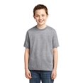 thumbnail image 2 of Jerzees Youth DRI-POWER Active Short Sleeve Crew T-Shirt, L, Heather Grey, 2 of 2