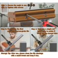 thumbnail image 2 of 3/23/35 Degree Fret End Beveling 3 In 1 Fret File Guitar Bass Fret End Dressing, 2 of 9