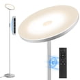 thumbnail image 1 of OUTON Bright Floor Lamp-4 Color Temperature Torchiere Standing Light for Living Room, Bedroom Gray, 1 of 8
