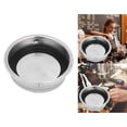 thumbnail image 2 of justharion Coffee Machines Pressure Filter Basket with Black Ring BPA-Free Reusable 1 cup, 2 of 8