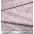 thumbnail image 3 of Soimoi Rayon Crêpe Tissu Géométrique Petit Tissu Imprimé 1 Yard 46 Inch Wide, 3 of 3