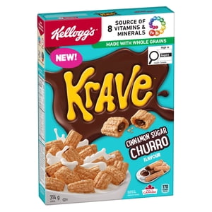 Krave Cinnamon Sugar Churro 314g