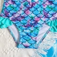 thumbnail image 5 of Sunnyoo Little Girl's Long Sleeve Zip-Up Rash Guard One-Piece Swimsuit Bathing Suit, 5 of 5