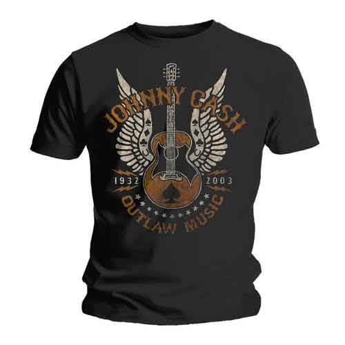 Johnny Cash T-Shirt Unisexe hors-la-Loi