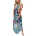 thumbnail image 1 of Robes pour Femmes 2023 Haut pour Femme Robe à Imprimé Intégral Robe Anime à Bretelles Robe à Col Ras du Cou Robes Petite en Liquidation, 1 of 6