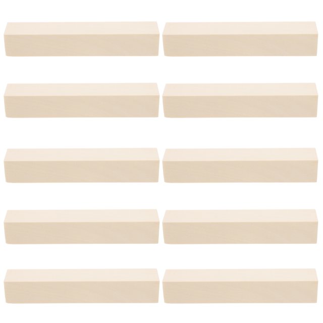 10pcs Basswood Carving Blocks Whittling Wood Carving Blocks Basswood For Carving Wood For Whittling Kit Wood Blocks For Carving Bass Wood For Wood Carving Crafts