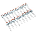 thumbnail image 4 of Raccords de Barbes de Boyau Réfrigérant, Haute Résistance 20 Pcs Raccords de Barbes de Boyau AC Antirouille Universels Structure Robuste Aluminium Résistant aux Produits Chimiques pour Camions pour Voitures 5/8 Po,1/2 Po,3/8 Po, 4 of 7