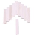 thumbnail image 1 of 10Pc Hard Buffalo Bone Blank Saddle Nut for Accoustic/Classical Guitar DIY for, 1 of 8