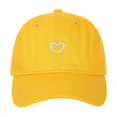 thumbnail image 1 of Trendy Heart Embroidered Baseball Cap for Daily Wear - Adjustable and Versatile Headgear for All Seasons, 1 of 4