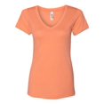 thumbnail image 1 of Next Level Womens Ideal V, 2XL, Light Orange, 1 of 1