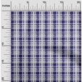 thumbnail image 1 of oneOone Polyester Lycra Fabric Check Kasuri Decor Fabric Printed BTY 56 Inch Wide, 1 of 4