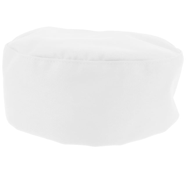White Chef Hat for Kitchen Cooking Breathable Cloth Material One Size Fits All