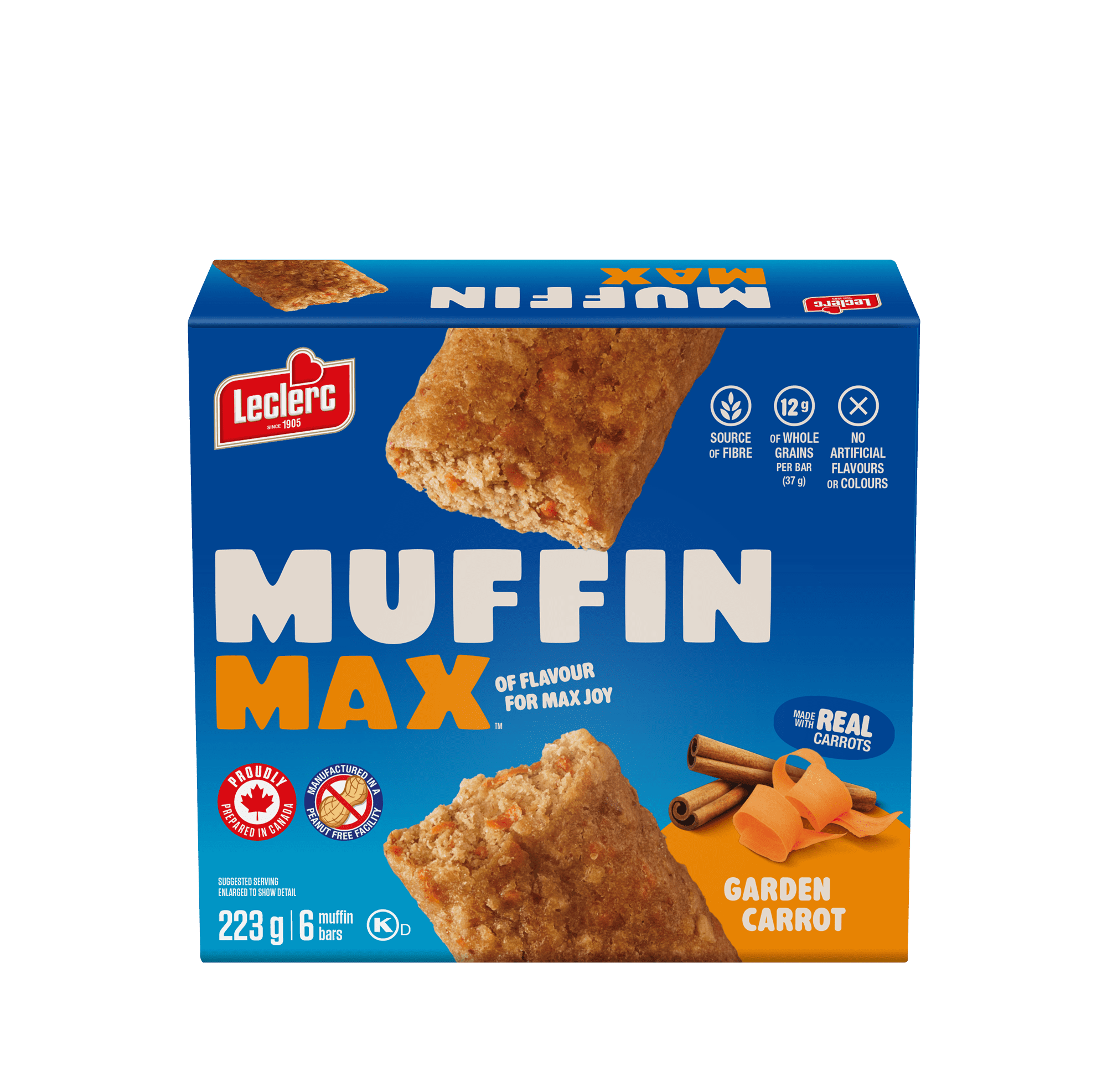 Muffin Max Carrot Muffin Bars