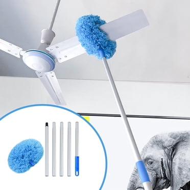 SuoKom Microfiber Duste Ceiling Fan Duster Dusters for Cleaning Microfiber Duster with Extension Pole 67 Inches Duster for Cleaning Ceiling Fan High Furniture