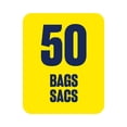 thumbnail image 3 of Great Value Sandwich Bags, Zipper Seal, 50 Bags, 3 of 4