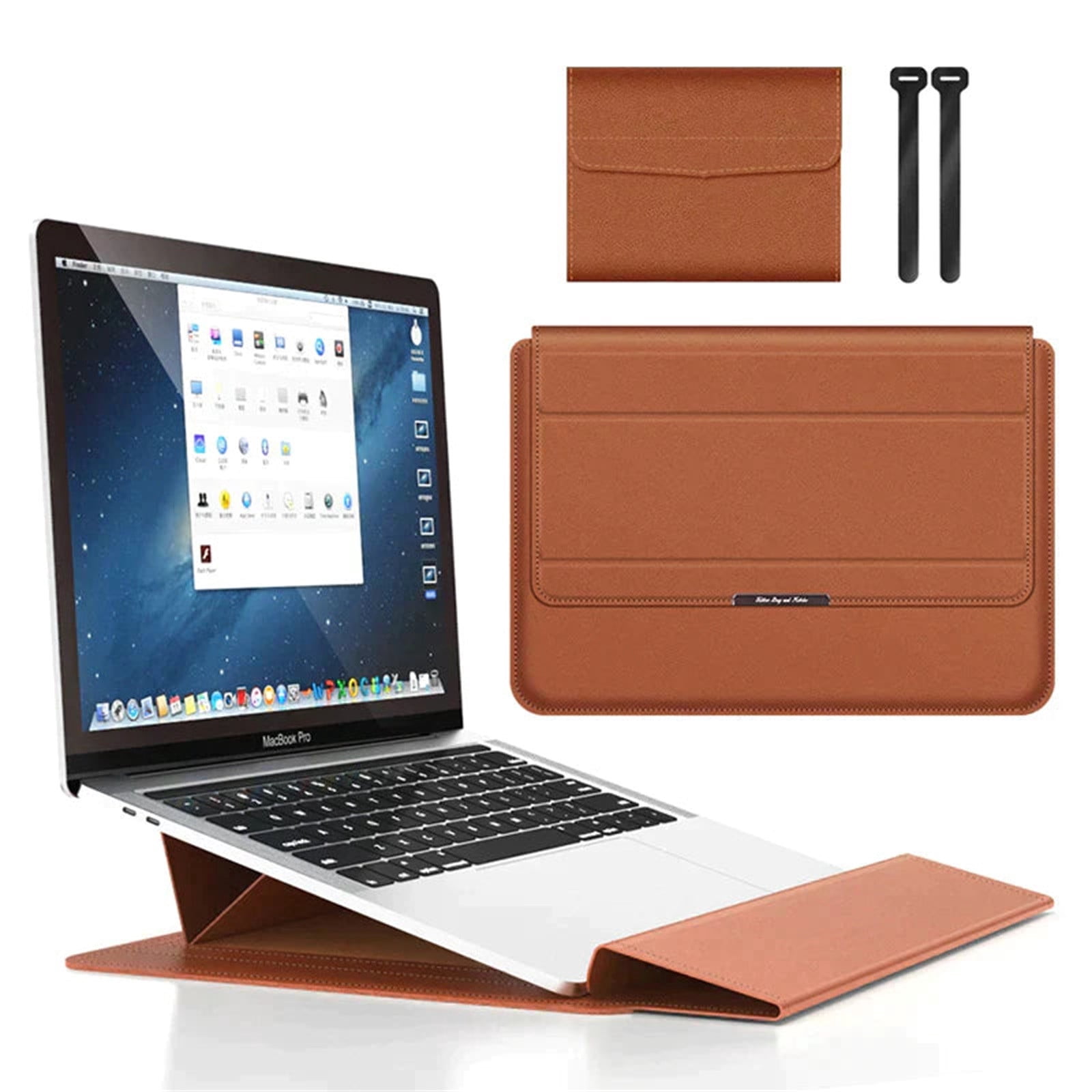 TopLLC 11-12 Inch Universal Multifunctional Computer Bag Laptop Stand Laptop Liner Bag Portable Computer Stand Laptop Storage Bag Bag