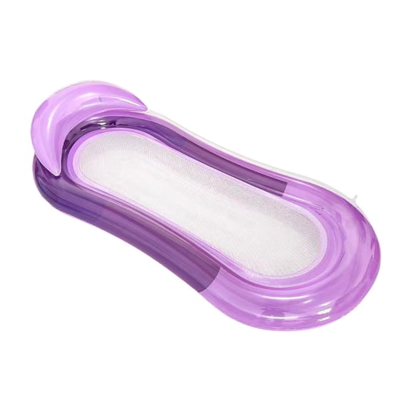 HILABEE Inflatable Pool Chair PVC Inflatable lounge pool Chair for Swimming Pool Sea gradient pink