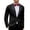 Black, variant on Men'S And Suit Jackets Tailored Fit Suit Coat For Business Party Wedding And Events Stylish Collar Design Versatile For All Seasons Men'S Blazers & Suit Jackets Black S