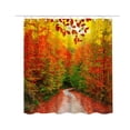 thumbnail image 2 of EGNMCR Rideaux, Rideaux pour Chambre Rideau de Douche Imprimé Polyester et Anti-Moisissure Salle de Bain et Rideau de Séparation Anti-Moisissure 150X180CM un Rideau, 2 of 2