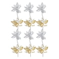 thumbnail image 3 of Lot De 12 Pics À Poinsettia En Strass (Assortiment), 3 of 4