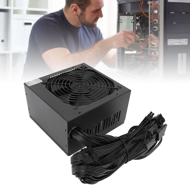 Alimentation pour Ordinateur, 500W Alimentation ATX Grand Compatibilité Multiple Protection pour Vista