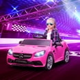 thumbnail image 2 of Aosom 12V Kids Electric Ride On Car with Parent Remote Control Pink, 2 of 10