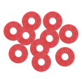 thumbnail image 4 of 10x Guitar Strap Block Rubber Strap Locking Washer Gasket Cushion - Red, as described, 4 of 8