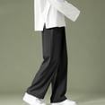 thumbnail image 1 of Pantalon Homme Mode Homme Été Ajusté Décontracté Uni Classique Pantalon Long, 1 of 1