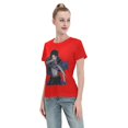 thumbnail image 4 of Women's Basic Short Sleeve T-Shirt Attacking Giant Levi Ackerman, 4 of 6