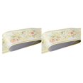 thumbnail image 4 of Decodeary Wood Marbling SelfAdhesive Skirting Line Exquisite Workmanship And Retro Fashion PVC Waterproof Waist Line For Wall PVC Green garden 2Set, 4 of 6