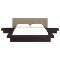 thumbnail image 3 of Modway Freja 3 Piece Queen Fabric Bedroom Set in Cappuccino Latte, 3 of 5