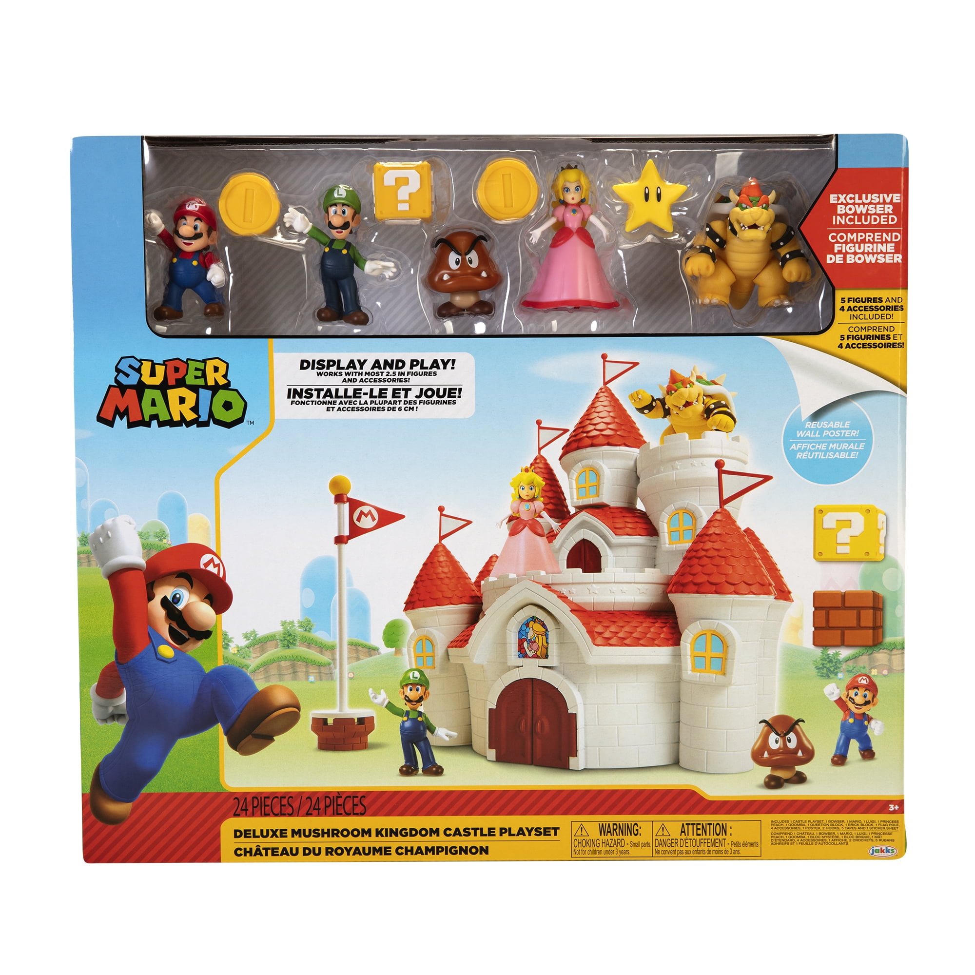 L’ensemble Château du Royaume Champignon de luxe Super Mario