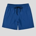 thumbnail image 4 of Besolor Men's Summer Swim Trunks Drawstring Quick Dry Board Shorts Bathing Suit with Mesh Lining Surfing Beach Shorts, 4 of 7