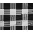 thumbnail image 4 of oneOone Polyester Lycra Black Fabric Gingham Check Sewing Material Print Fabric By The Yard 56 Inches Wide, 4 of 4