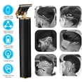 thumbnail image 3 of SHINON SHINON USB Rechargeable Hair Trimmer with Titanium Ceramic Blade, Lightweight & Portable for Precision Haircuts, Black, 3 of 6