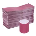 thumbnail image 1 of CRILSTYLEO 500Pcs Paper Napkin Wraps Rosy Color Disposable Napkin Bands for Elegant Table Setting, 1 of 6