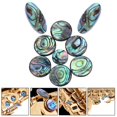 thumbnail image 2 of Stable Saxophone Key Button, Multicolor Saxophone Abalone Shell, 3 Different Size  Saxophones For Alto Soprano, 2 of 8