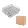 thumbnail image 1 of 3 Pieces Air Fryer Rack Fried Basket Support Chips Air Fryer Accessories Drying square 21cm, 1 of 9