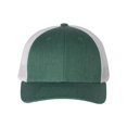 thumbnail image 1 of Richardson Low Pro Trucker Cap, M-L, Heather Dark Green-Silver, 1 of 1