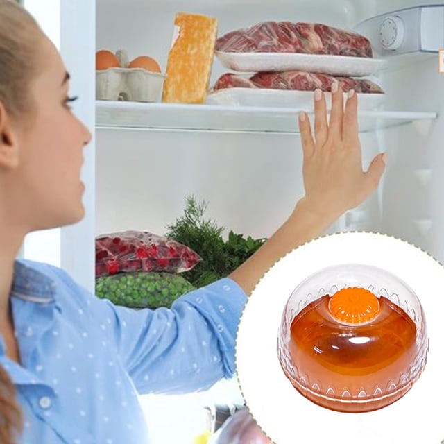 Storage Containers - Fruit and Onion Refrigerator Organizer with Airtight Lid for Freshness Portable Bowl and Storage Solution