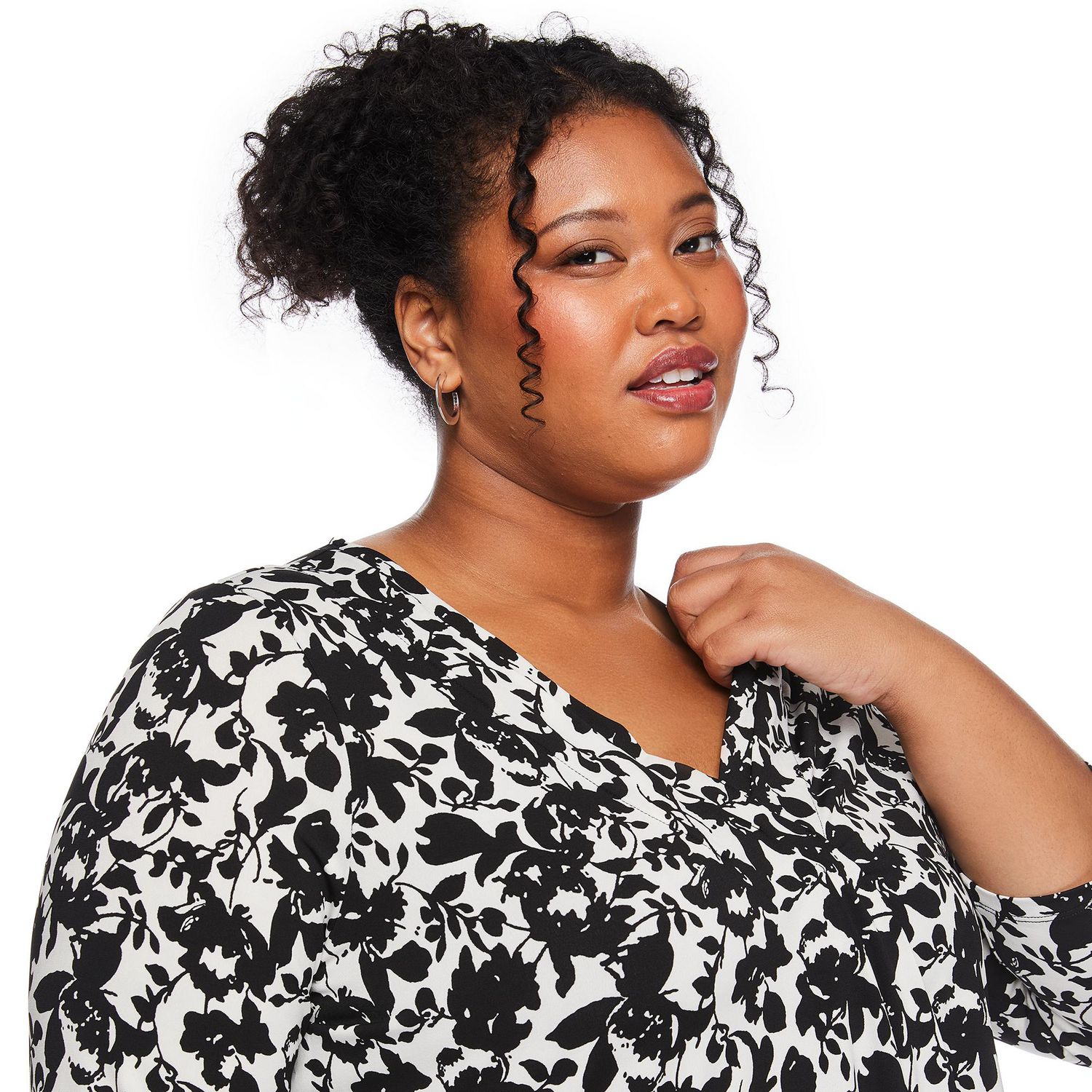 Haut à plis Lane Bryant Plus pour femmes