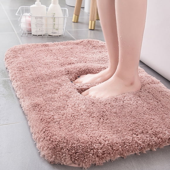 Amzcrzy Thick Carpet High Carpet Floor Mats Bathroom Toilet Absorbent Non-Slip Floor Mats Bedroom Door Non-Slip Foot Mats Bathroom Rugs Bathroom Decor Home Decor Bath Mat Area Rug