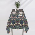 thumbnail image 4 of Floral Tablecloth, Vintage Flower Strawberry Birds Retro Boho Botanical Plant Table Cover, Water Resistant Wipeable Tablecloths for Kitchen Dinning Room Decor, 60"x120", 4 of 5
