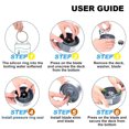 thumbnail image 4 of Maytalsory 10x Flexible O-Ring Replacement Gaskets For Nutri Blenders 10 gasket and seal ring Rubber Sealing Rings Rubber Gasket, 4 of 6