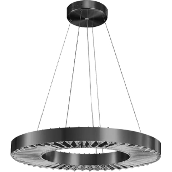 Le Lustre Alexis - Illuminez Votre Espace avec Élégance (Noir)
